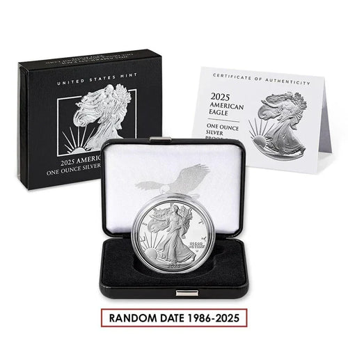 1 oz Proof Silver American Eagle (Random Date 1986-2025)